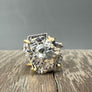 Pyrite Ring - Gold Tone
