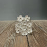 Superbloom cluster ring - gold, silver