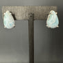 Larimar Stud Earring - silver - Renee Piatt Collection