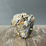 Pyrite Ring - Gold Tone - Renee Piatt Collection