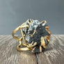 Pyrite Ring - Gold Tone - Renee Piatt Collection