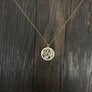 Symbols amulet coin layering necklace
