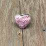 Gemstone heart rings - sterling silver