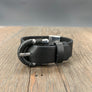 Vegan leather "belt" bracelet