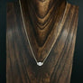 Evil eye protective layering necklace with pavé czs and blue cz eye - Renee Piatt Collection