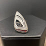Fordite "detroit Agate" rings - sterling silver - Renee Piatt Collection