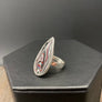 Fordite "detroit Agate" rings - sterling silver - Renee Piatt Collection
