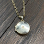 My Northern Star coin locket - sterling silver, gold vermeil - Renee Piatt Collection