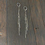 Rocker chic metal fringe earring - various metals - Renee Piatt Collection