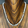 Rubber disc necklace - gold - Renee Piatt Collection