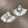Snakeskin fringe earring - Renee Piatt Collection