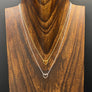 The Women Who Rock™ pavé cz “Open Your Heart” necklace -silver, gold - NO COUPON CODES PLEASE - Renee Piatt Collection