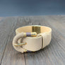 Vegan leather "belt" bracelet - Renee Piatt Collection