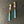Pink opal and amazonite earring - gold