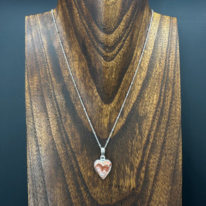 Rosetta jasper necklace - sterling silver