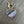 Amethyst slice wrap and toggle necklace - gold tone