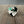 Gemstone Heart Ring -sterling silver