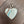 Blue Aragonite “summer memories” heart toggle necklace - silver
