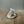 Double C bubble letter statement Ring - sterling silver - Renee Piatt Collection