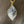 Druzy leaf on gold tone wheat chain - gold - Renee Piatt Collection