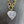 Gemstone heart "wrap and toggle" necklace - Gold - Renee Piatt Collection