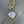 Gemstone heart "wrap and toggle" necklace - Gold - Renee Piatt Collection
