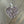 XL Druzy heart "Wrap and Toggle" necklace - silver