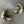 Large Teardrop huggie earring - silver, gold