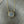 Bezel set coated druzy cushion necklace - Gold