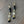 Onyx and dalmatian jasper earrings - gold