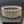 Beaded bar stretch bracelet - antique silver