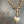 Ball chain heart toggle necklace  - antique silver, antique gold