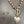 Ball chain heart toggle necklace - antique silver, antique gold