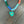 Multi Gemstone Malachite heart Necklace - gold - Renee Piatt Collection