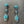 Oyster turquoise earring - silver - Renee Piatt Collection
