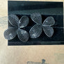 Pavé cz 3d large flower stud earrings - Renee Piatt Collection