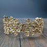 Superbloom adjustable small cuff bracelet - gold, silver - Renee Piatt Collection