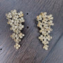 Superbloom cluster drop earring - gold, silver - Renee Piatt Collection
