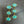 Triple Amazonite earrings - gold tone - Renee Piatt Collection