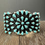 Turqoise howlite Wrap bracelet - silver - Renee Piatt Collection