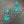 Turquoise Burst Earrings - gold - Renee Piatt Collection
