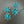 Turquoise Burst Earrings - gold - Renee Piatt Collection
