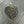 XL Druzy heart "Wrap and Toggle" necklace - gold - Renee Piatt Collection