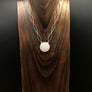Druzy Full Moon necklace