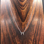 Crescent moon necklace