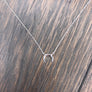 Crescent moon necklace