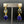 Rainbow moonstone, labradorite and sodalite earrings - gold tone