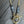 White topaz starburst necklace - gold/oxidized silver