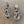 Oco geode slice earrings with druzy posts - gold