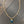 Gemstone beaded necklace - gold